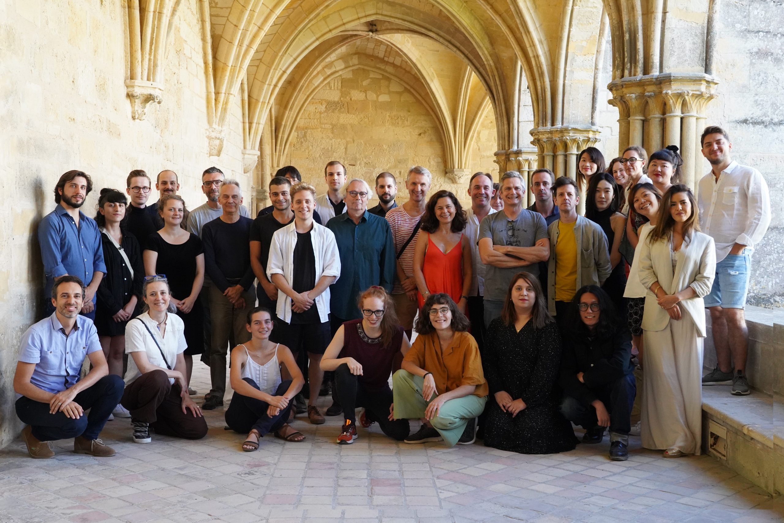 Académie Voix Nouvelles Royaumont 2023 group photo